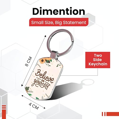 Image of Premium Printed Metal Keychain for Men & Women | High-Definition Artwork Print | Durable Key Ring for Car, Bike, Home & Office Keys | Stylish Decorative Key Holder Gift