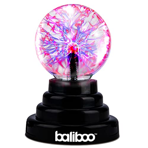 Plasma Ball Light, 3 Inches | Touch Activated Lightning Globe | Usb Cable Or Battery Powered | Magical, Interactive, Mood Setting, Fun Science Mini Lamp | Prop For Parties | For Kids And Adults Alike #TOP7
