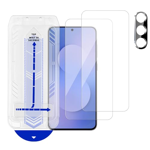 Sotarino For Galaxy S25 FE ��p �K���X�t�B���� (2��)+�J�����t�B����(1��) �K�C�h�g�t�� �����z�� �C�A�h�~ �d�x9H �ϏՌ� �����K���X ��U�h�~ �M�����N�V�[S25 FE �Ή� �ی�t�B����