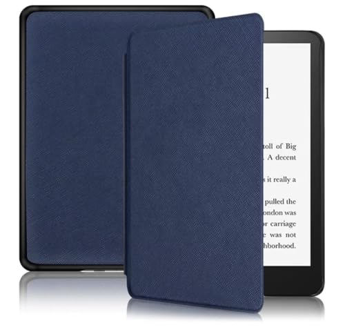Capa Case Auto Hibernação Para Kindle 11ª Geração 6" 2022 C2V2L3 DM Acessórios (Azul)