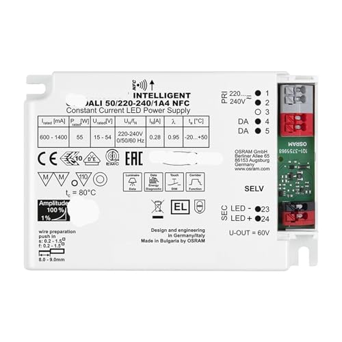 Courant constant sans scintillement gradation panneau d'alimentation lumière LED 35W