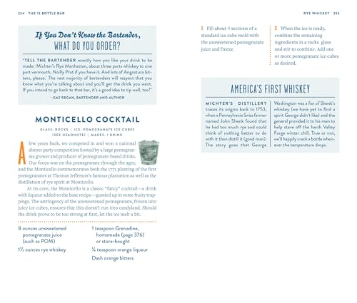 The 12 Bottle Bar: Make Hundreds of Cocktails with Just Twelve Bottles