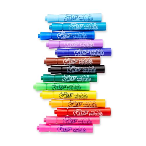 Image of Mr. Sketch Scented Markers,Chisel Point,Assorted,14 Count (Pack of 8)