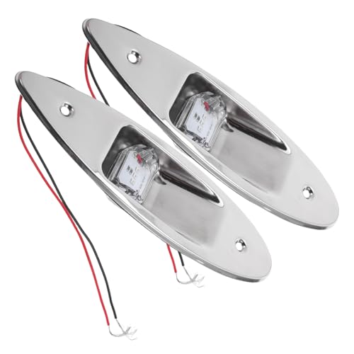 Feux de navigation LED étanches en acier inoxydable pour sécuriser la proue du bateau