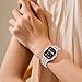HUANLONG Solid Stainless Steel Band Compatible with Apple Watch 49mm 46mm 45mm 44mm 42mm 41mm 40mm 38mm, Metal Strap for iWatch Series Ultra/Ultra2/10/9/8/7/6/5/4/3/2/1 SE Women and Men(LS 38mm/40mm/41mm Silver/Rosegold)