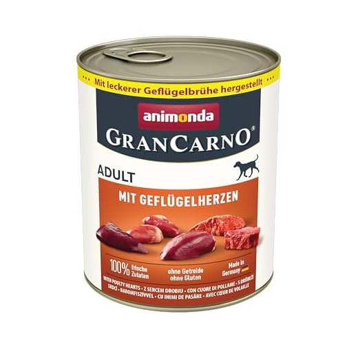 animonda GranCarno Nassfutter mit Geflügelherzen