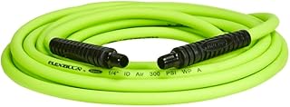 Flexzilla Flexible Air Hose, 1/4 in 25 ft L, 300 psi Working, -40 to 140 deg F, Hybrid Polymer