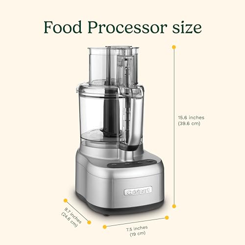 Cuisinart Elemental 11-Cup (2.6 L) Food Processor with Attachments, 550W, Silver (FP-11SSVEC) by Cuisinart - Image 6