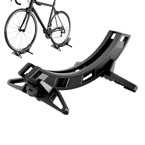 Estante de exhibición de bicicletas con base ajustable para interior