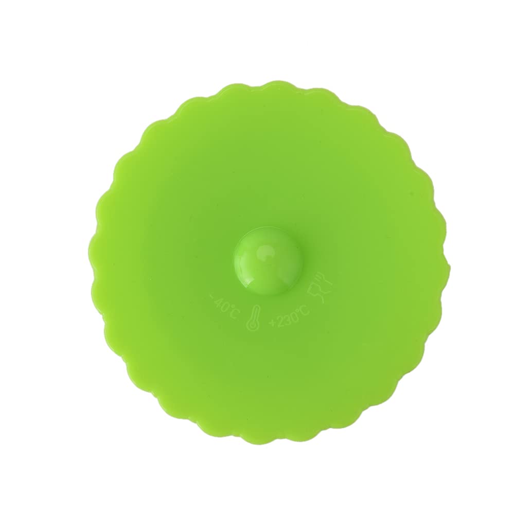 Coperchi per Tazze in Silicone Rosa (Set di 4), Coperchi in