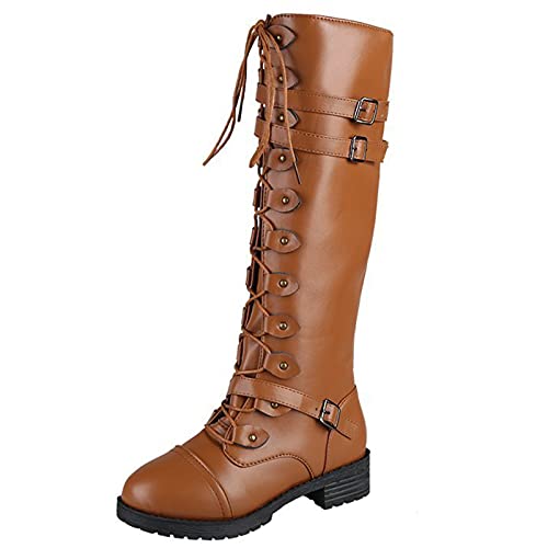 Bottes pour femme avec fermeture éclair décorative et détails de dentelle moderne