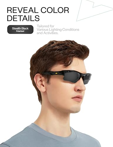 Image of Mryok Replacement Lenses Compatible with Ray-Ban Meta Wayfarer RW4006 50mm / Gen 2 RW4012 50mm Smart Glasses, HD Polarized
