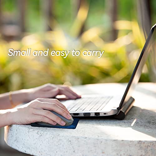 Small Mouse Pad Mall, Only Takes Up Mouse Space, Mini Travel Carry Washable Lycra Non-Slip Rubber Base, Office, Small Space, 5X6Inches #TOP4