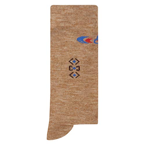 Image of Allen Cooper SHGS 200062 B, Terry On Sole, Safety Crew Woolen Socks, Cushioned Sole for added Comfort and Protection, Pack of 6