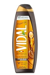Vidal - Bagnoschiuma Argan Oil, Formula Nutriente, con Olio di Argan, Dermatologicamente Testato, 500ml