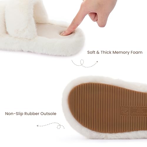 Image of RockDove Women's Pluffie Open Toe Slippers