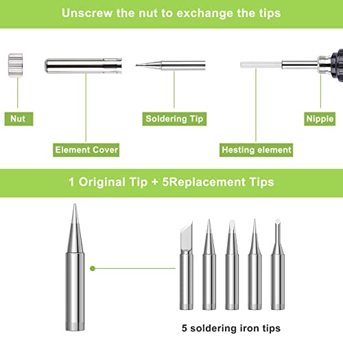 Saldatore a Stagno, 100W Professionale con ON/OFF