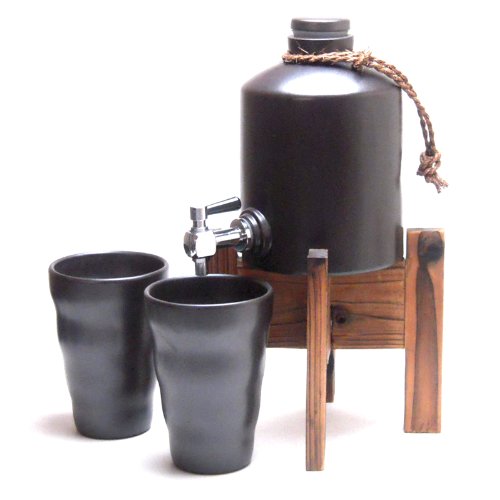 焼酎サーバー Amazon.co.jp: 焼酎サーバー豪華セット（麦焼酎黒麹閻魔・ 閻魔