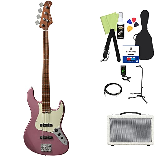 Bacchus WL4-STD/RSM ベース 初心者12点セット 【島村楽器で一番売れてるベースアンプ付】 BGM グローバルシリーズ ジャズべタイプ バッカス