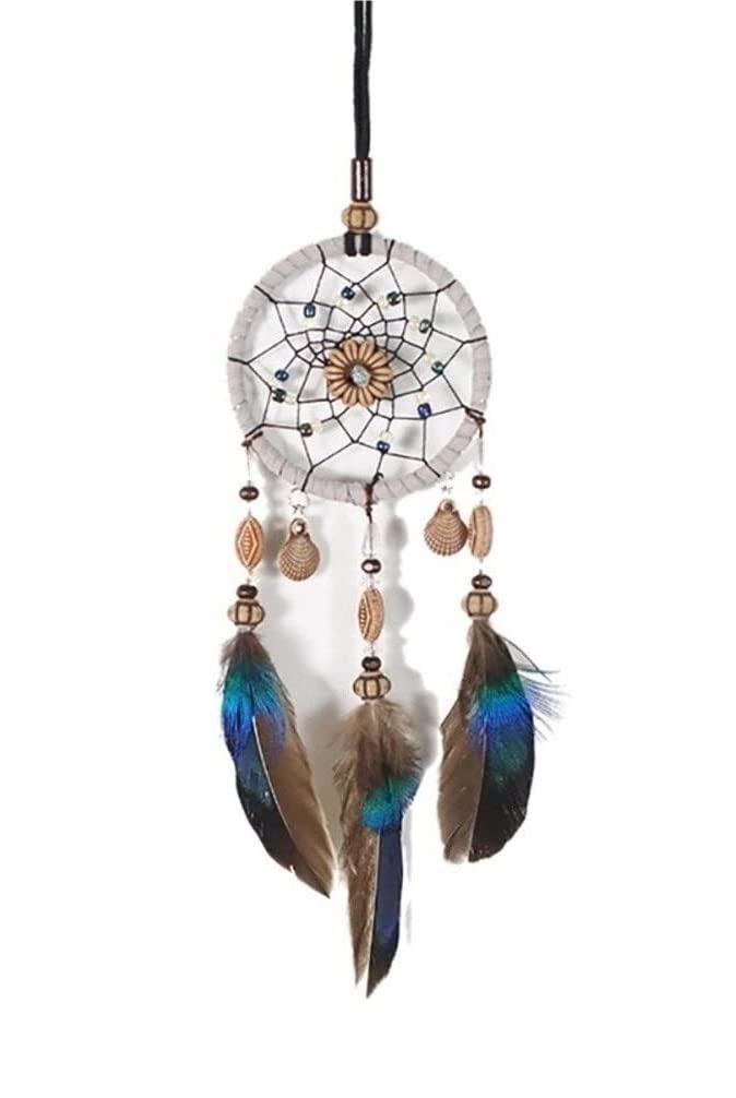 Windspiele, Handgemachte Kleine Traumfänger Muscheln Traumfänger Windspiele Auto Anhänger Wandbehang Ornamente Wohnkultur Hängendes Wind Chimes