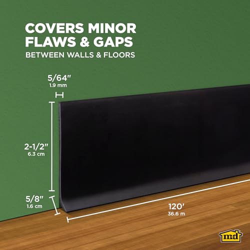 Base de vinilo seco para pared para proteger zonas de paso y pasillos 120ft 3