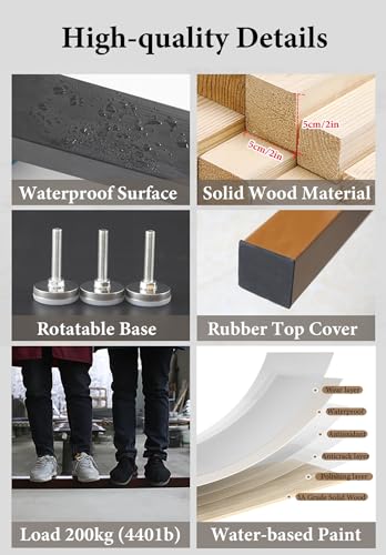 Wall Partition Room Divider Floor to Ceiling Wooden Slats - Screen Partition Post Living Room Simple Modern Entrance Restaurant Office Hollow Decor Column ( Color : Wood 5Pcs , Size : 170cm/67in/5.57f