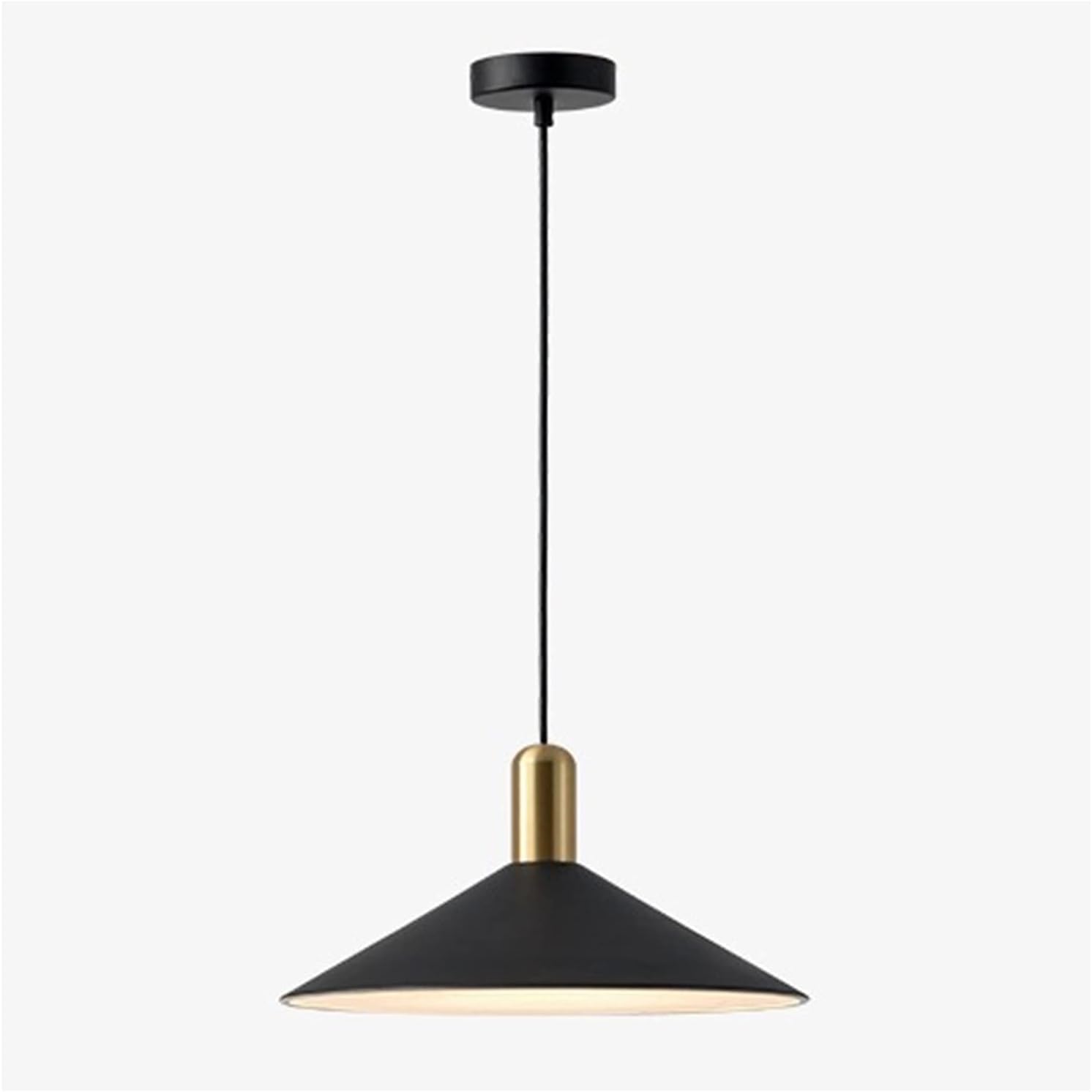Pojedyncza czarna pojedyncza lampa LED
