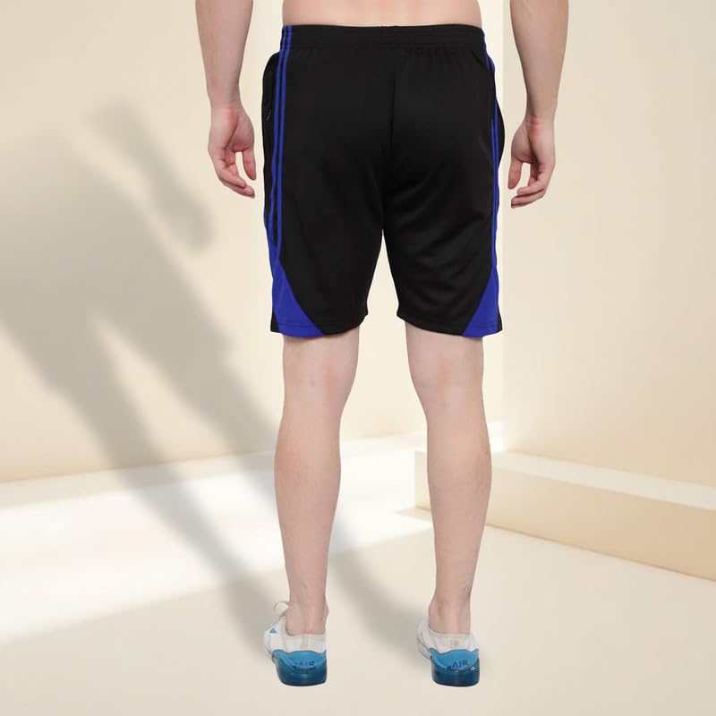 Image of DIA A DIA Men's Gym Shorts with Zipper Pockets Breathable Sports Shorts
