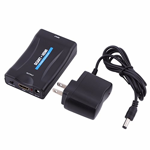 1080P SCART to HDMI Video Audio Upscale Converter Adapter for HD TV DVD for Sky Box STB Plug and Play - Thumbnail 6