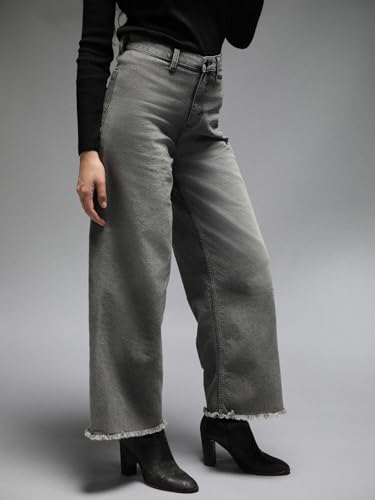 Image of HIGH Star Women's Straight Fit Mid Rise Jeans