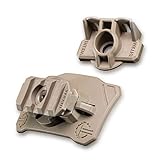 Thyrm VariArc-VS Helmet Mount, Universal Helmet Compatibility, Adjustable for attaching Light to Picatinny Rail or Scout Mount, Made in USA (Flat Dark Earth)