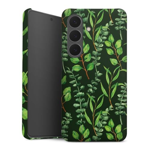 Coque Samsung S26 Eucalyptus en silicone de protection motif feuilles de la nature