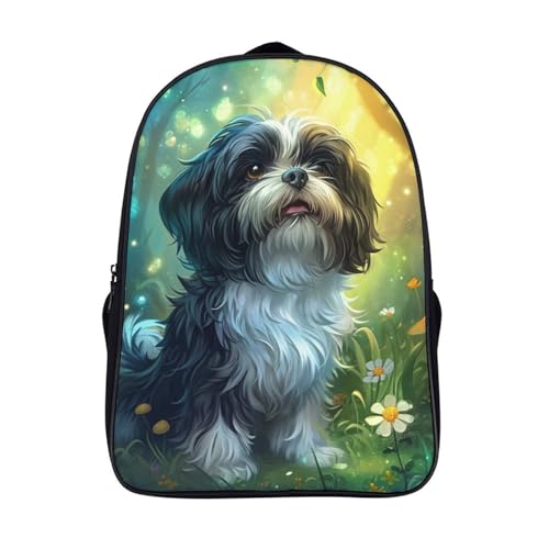 Mochila Skye Terrier infantil bolsa escolar para niños pequeños y niñas de primaria