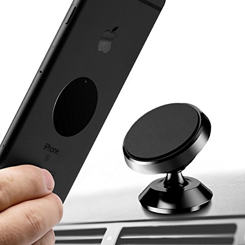 Dashboard Magnetic Car Mount Holder, for Cell Phones and Mini Tablets with Fast Swift-snap Technology, Magnetic Cell Phone Mount