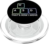 Photo Gallery wasd gaming design – iconica tastiera pc gamer grafica popsockets popgrip per magsafe Photo Gallery wasd gaming design – iconica tastiera pc gamer grafica popsockets popgrip per magsafe