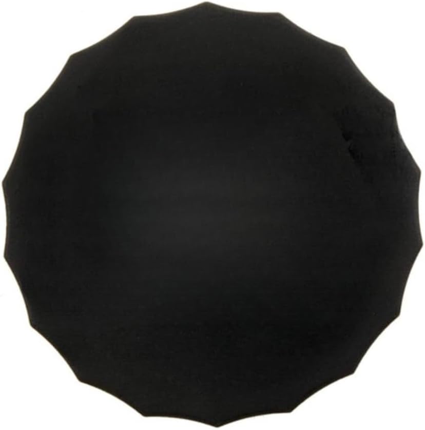 KarParts360 For Buick LeSabre/Park Avenue 1991 92 93 94 1995 Master Cylinder Reservoir Cap | Plastic | Gloss Finish | Black | Screw-On Attachment | Round Shape