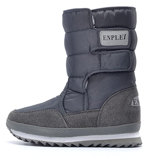 Dadawen Women's Waterproof Frosty Snow Boot Gray Us Size 7 #TOP2