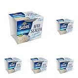 Riso Scotti, Apri Scalda e Gusta Basmati, Cup di Riso Monoporzione Pronto in 1 Minuto, 200g (Confezione da 5)