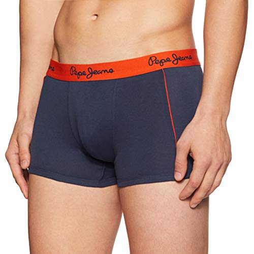 Image of Pepe Jeans Innerwear Men's Cotton Trunks Regular Printed Trunks (Pack of 1)
