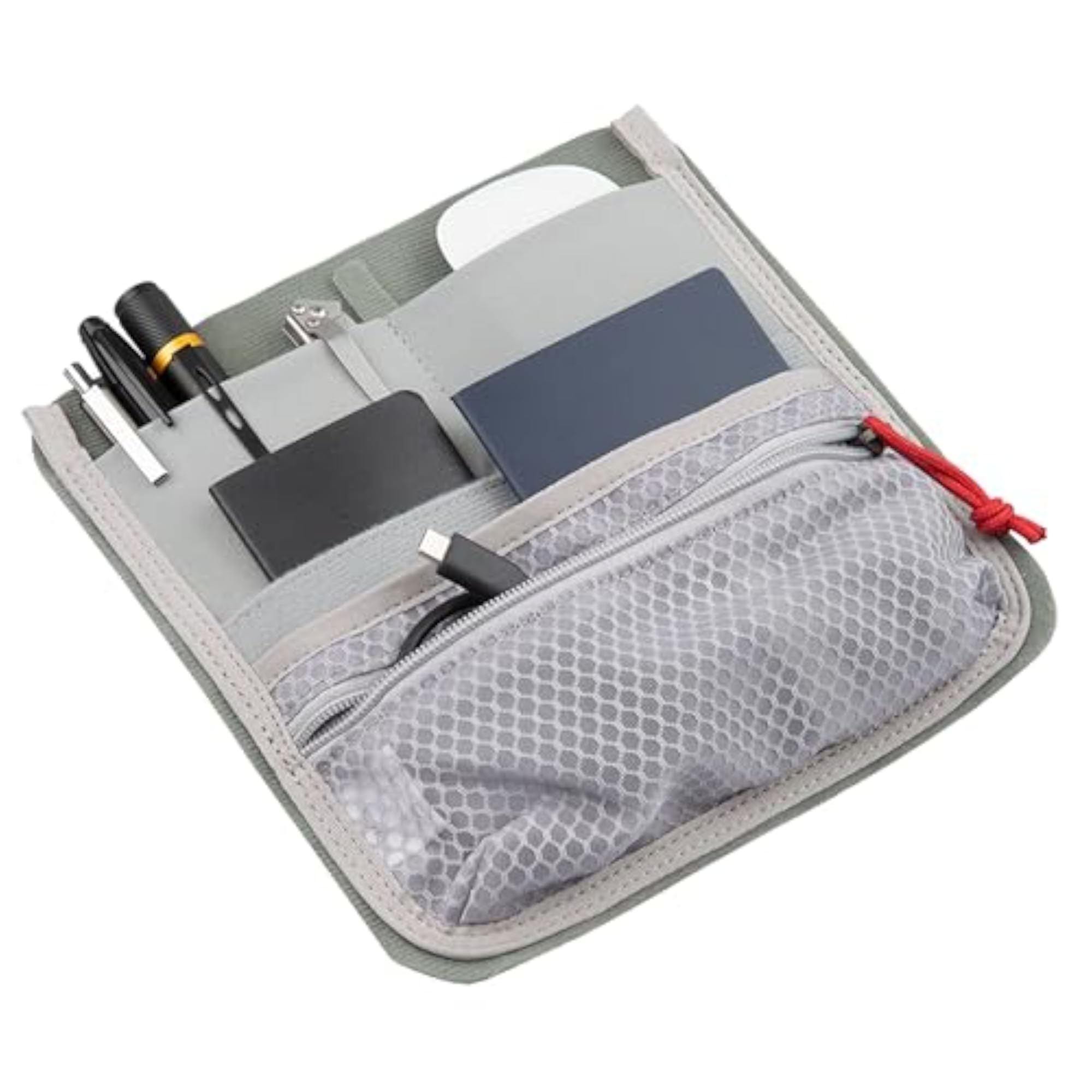 Admin Organizer Multi Pocket for Backpack, Grey