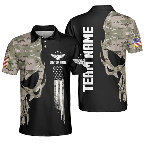 GABITA Personalized Bowling Shirts for Men and Women, Retro Bowling Shirts Unisex, Custom Bowling Jersey Gift for Bowler