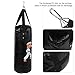 Boxing Sandbag, Punching Bag Youth Training Equipment with Zipper Closure 360 Degree Heightening Wrap Around for Teenagers Kids (60cm)