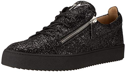 Giuseppe Zanotti mens Giuseppe Zanotti Men's Core Low Top Sneaker, Nero, 11.5 US