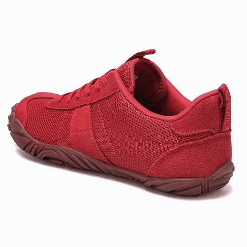 Image of UBFEN Womens Barefoot Shoes Mens Wide Toe Box Zero Drop Minimalist Sneakers | Laces Up, Lightweight, Breathable, Comfortable, Suitable for Walking, Travel, Light Hiking, Trail Running, Tennis, Daily Wear