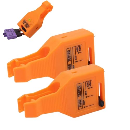 Automotive Tester Puller, Automotive Fuse Checker with LED Indicator Light,Multifunctional Vehicle Blades Fuse Checker,Auto Removal Tool, Fit for Small Medium Large Fuses