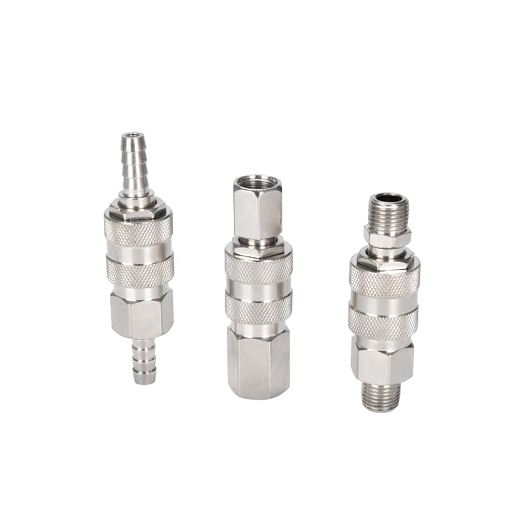 Conector Neumático Rápido De Alta Presión PPC - 10mm, Acoplamiento Sin Herramientas