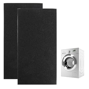 2 Stück Ersatz Filter für Gorenje Trockner SP13 D9866E D7565L für Panasonic Wärmepumpentrockner 429410 ANH-628504 | Schwammfilter Filtermatte Deckelfilter 280x137x20mm Kondenstrockner
