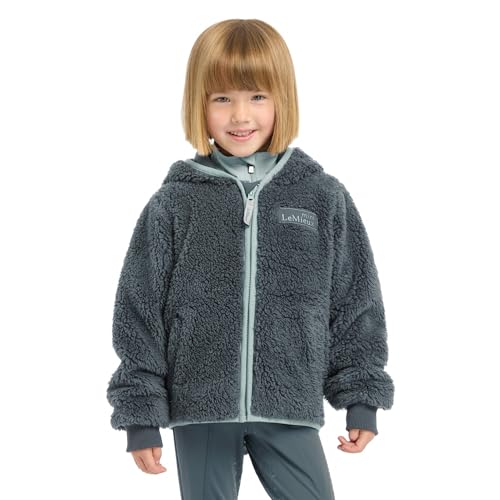 Polaire enfant bleu pétrole LeMieux Mini Teagan veste équitation junior