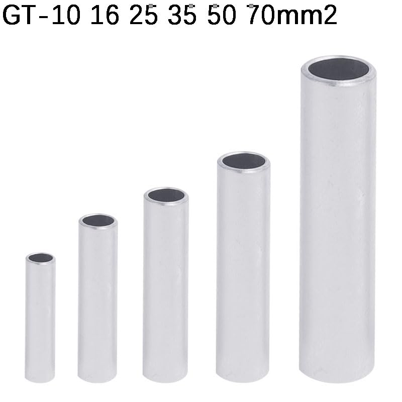 Lot de 10 cosses de câble en aluminium GL à sertir - Tailles GL-10 à GL-120 mm² for applications 415 V(10mm2)