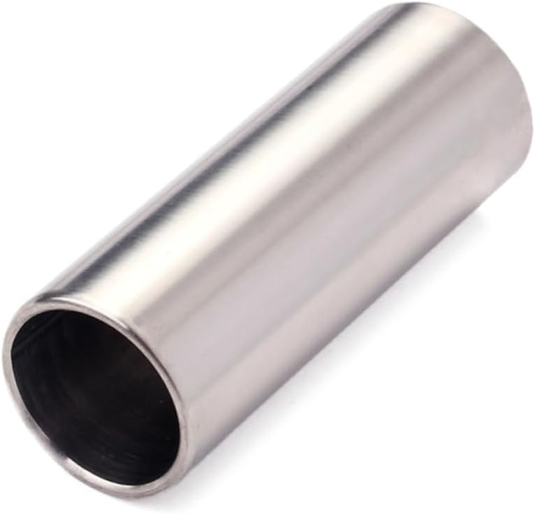 DECHOUS Guitar Slide Guitars Bass Guitar Slides Finger Chromed Steel Slide Silver